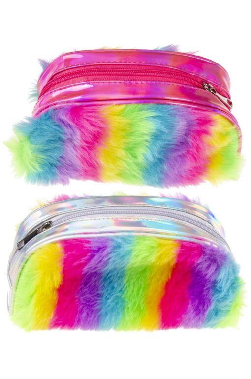 FLUFFY RAINBOW BAG