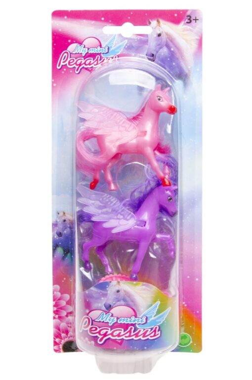 2PCS HORSE W MIRROR & COMB