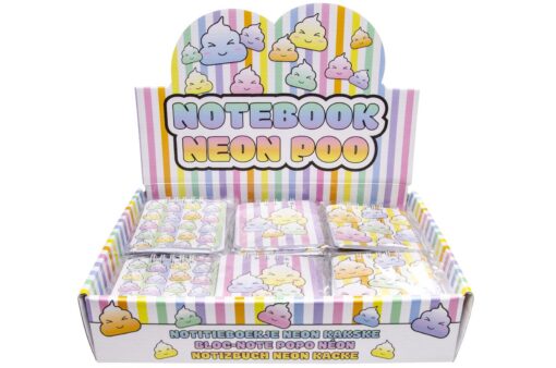 NOTEBOOK NEON POO