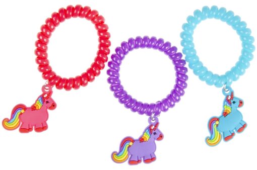 BRACELET W UNICORN CHARM PP