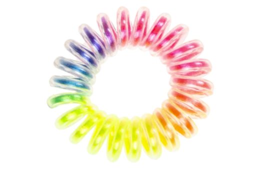 RAINBOW HAIR-RIBBON PP