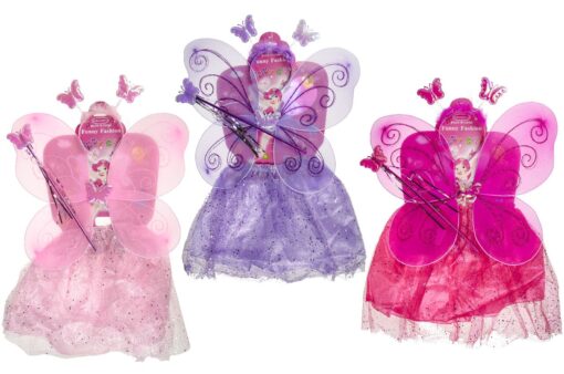 WINGS & SKIRT W STAFF & TIARA