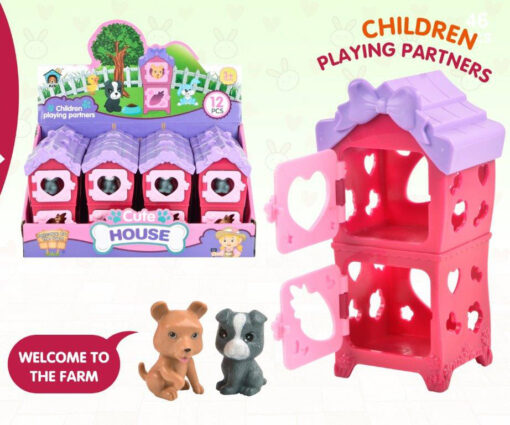 CUTE DOUBLE PET HOUSE