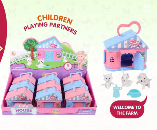 CUTE PET CLUB W 3 ANIMALS