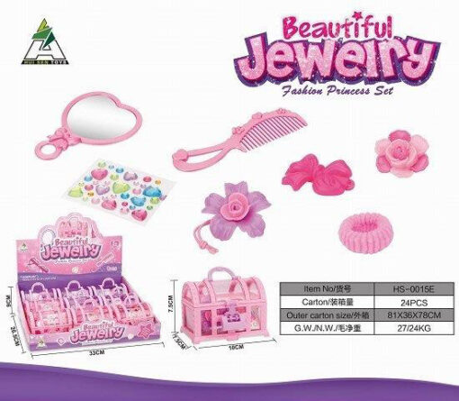 TREASURE CHEST W HAIR ACCESSOIRES
