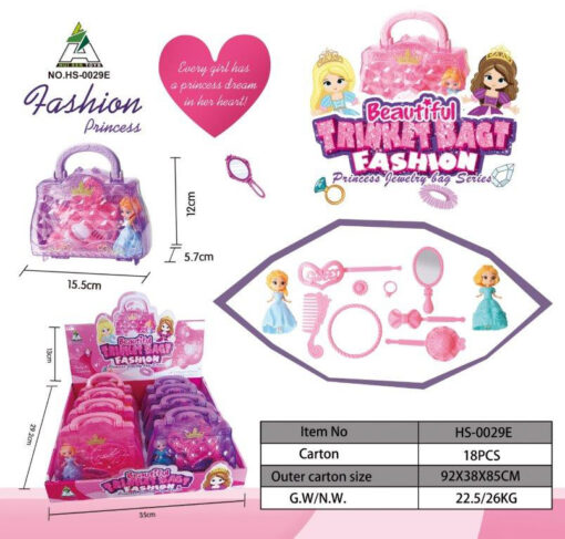 CARRY BAG W DOLL & ACCESSOIRES