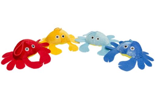 PLUSH. SUPER SOFT. CRAB 4ASS