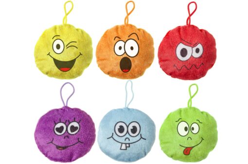 PLUSH. SUPER SOFT. EMOTION FACES 6ASS