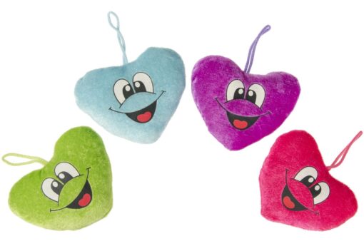 PLUSH. SUPER SOFT. LAUGHING HEART 4ASS
