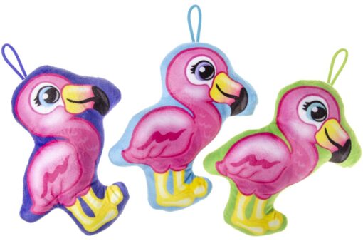 PLUSH FLAMINGO 3ASS M