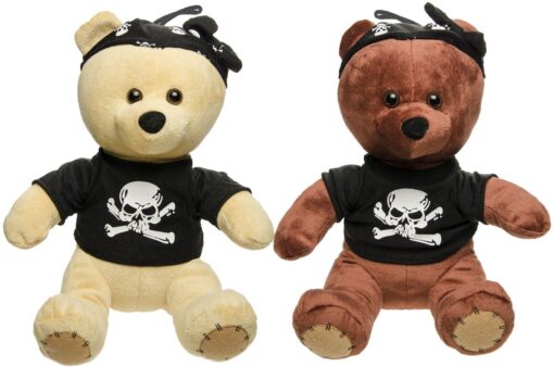 PLUSH PIRATE BEAR 2ASS
