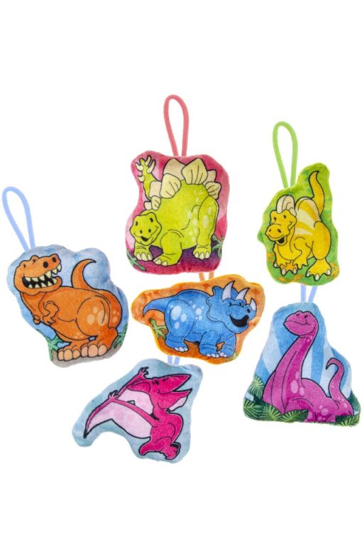 PLUSH DINOSAUR 6ASS