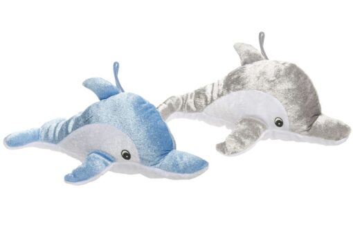 PLUSH. SUPER SOFT. DOLPHIN GLITTER 2ASS
