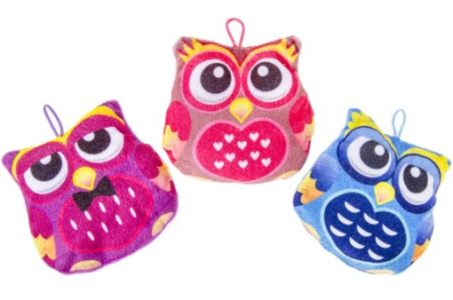 PLUSH OWL 3ASS
