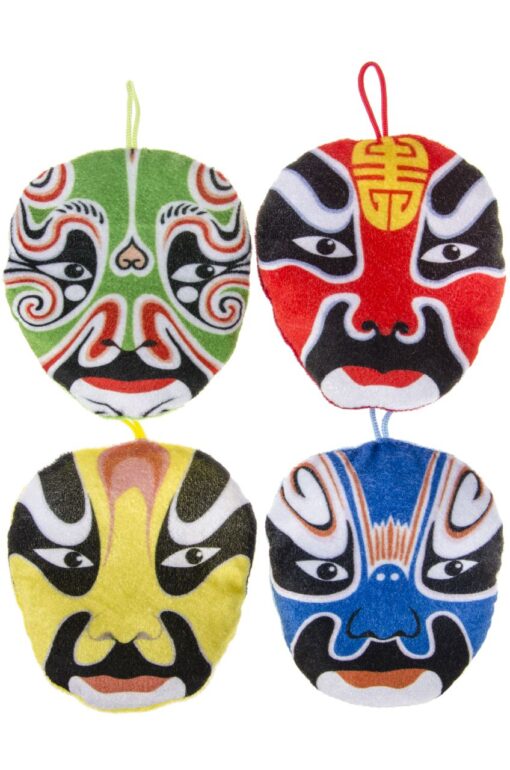 PLUSH SAMURAI MASK 4ASS