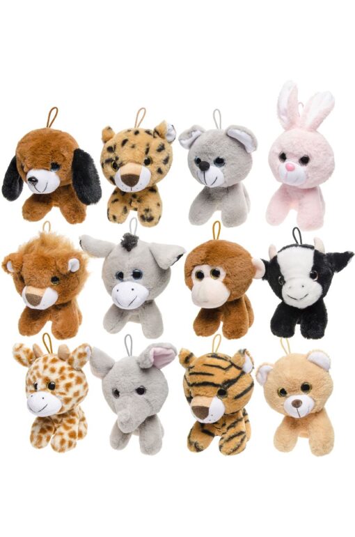 PLUSH 12ASS ANIMAL