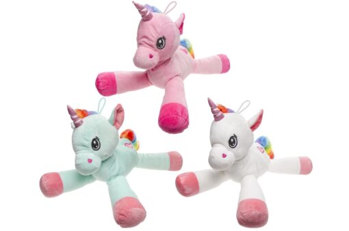 PLUSH RAINBOW UNICORN L