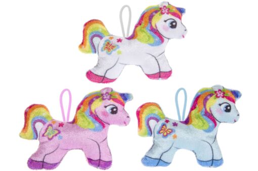PLUSH. SUPER SOFT. RAINBOW UNICORN XS