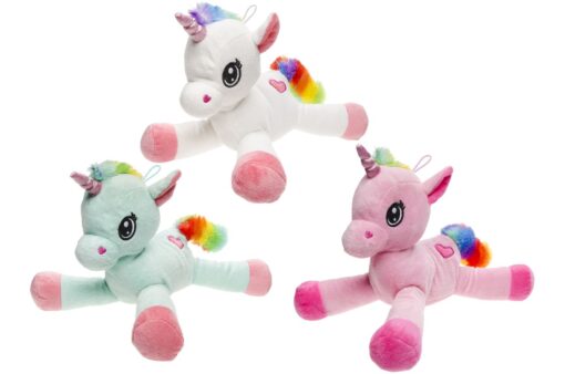 PLUSH RAINBOW UNICORN M