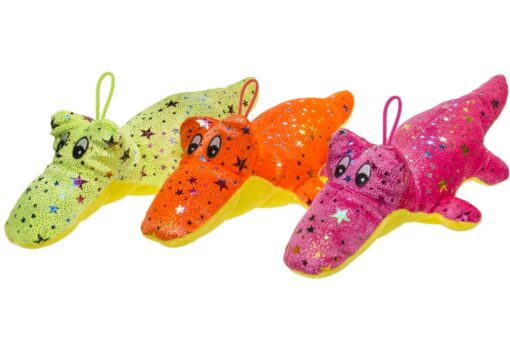 PLUSH. SUPER SOFT. CROCODILE STARS 3ASS