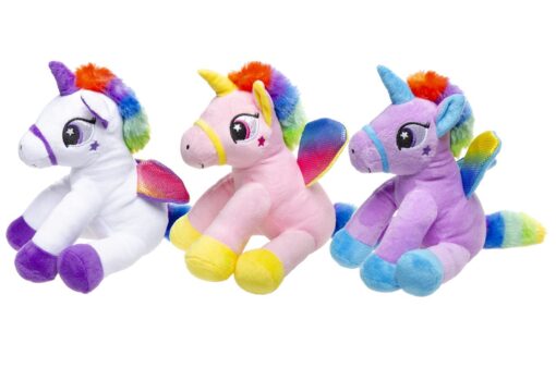 PLUSH RAINBOW UNICORN