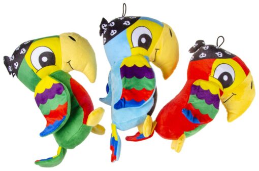 PLUSH PIRATE PARROT