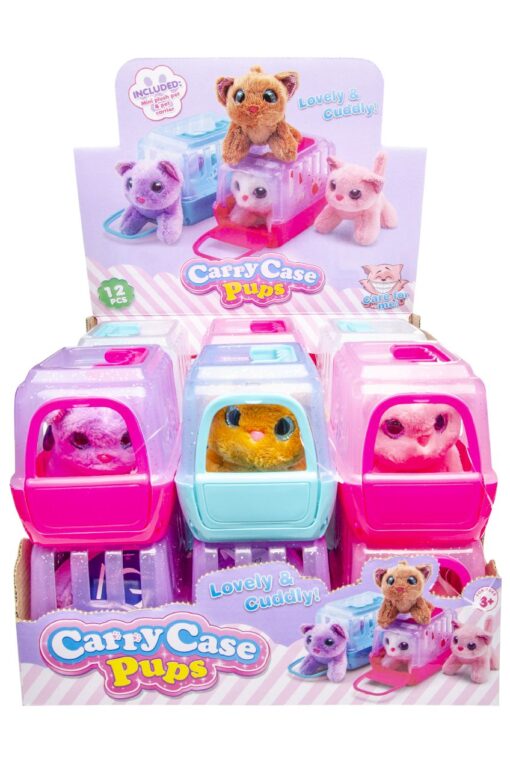 PLUSH CAT W CAGE
