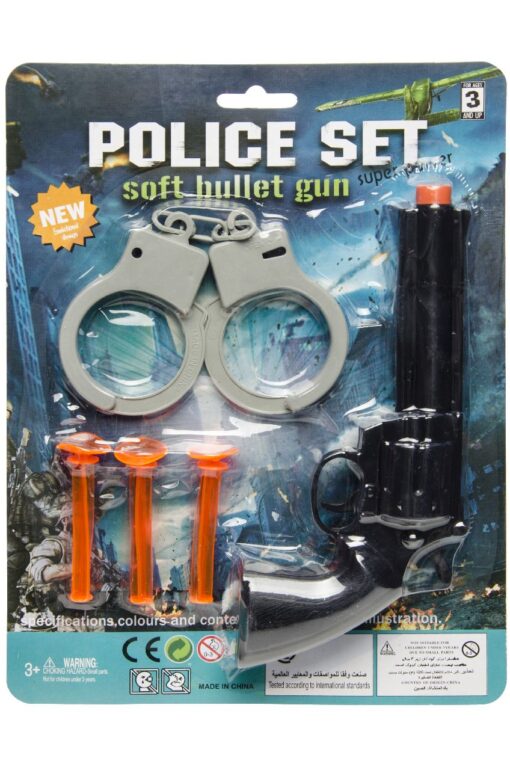 GUN W DARTS & CUFFS BC