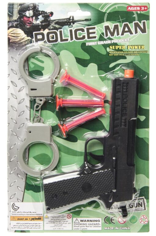 POLICE MAN SET GREEN BC