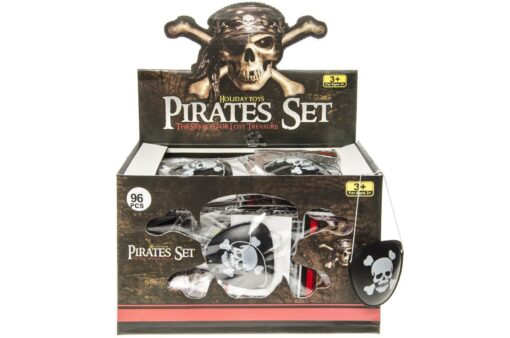 PIRATE SET EYEPATCH 1PC BAG