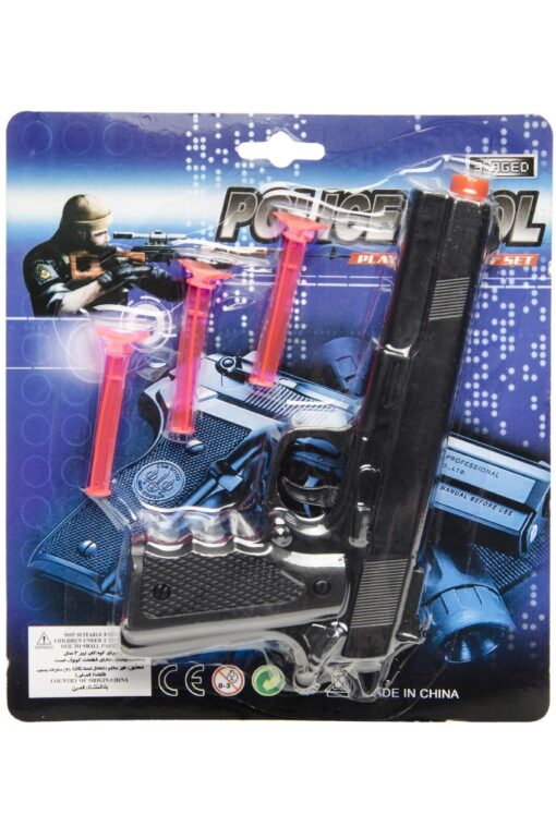 BLACK GUN WITH DARTS BC