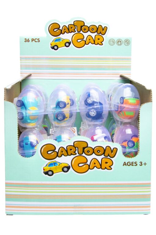 CARTOON CAR IN SURPRISE EGG