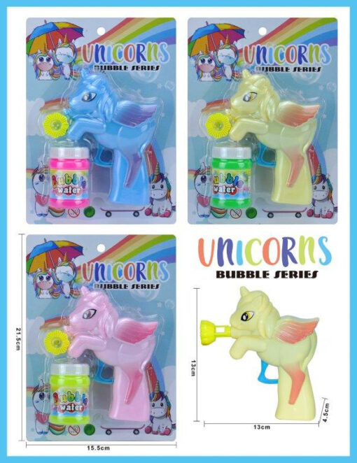 FRICTION BUBBLE GUN UNICORN BC