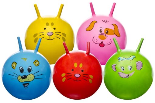 46CM SKIPPY BALL ANIMAL FACE