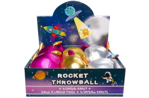 PLUSH ROCKET BALL. SPACE