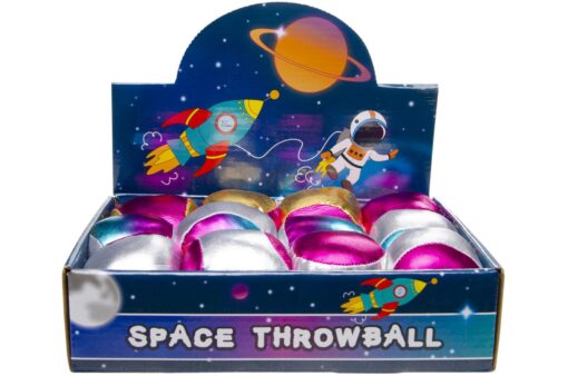 PLUSH METALLIC THROW BALL