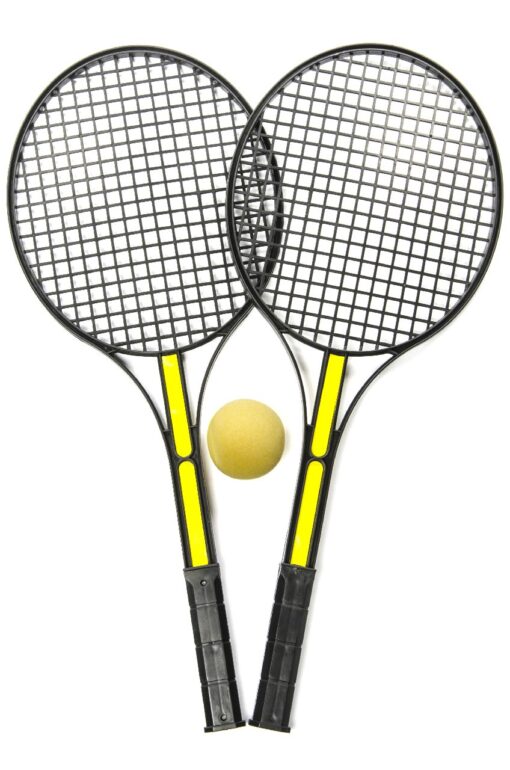 TENNISSET BLACK W BALL NET