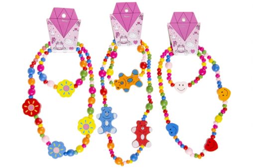 BRACELET AND NECKLACE WOODEN