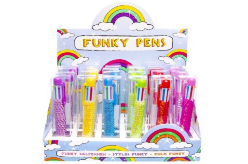 6 COL SEQUIN BALLPEN