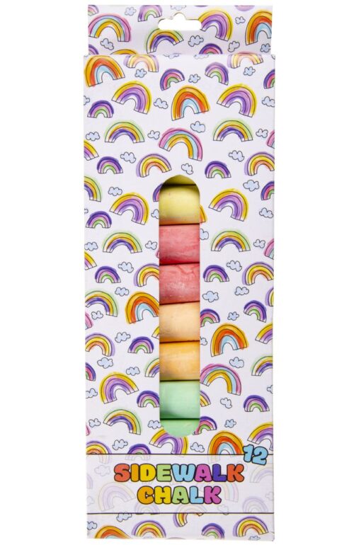 12PCS SIDEWALK CHALK