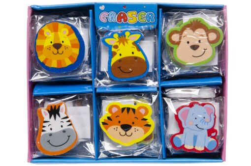 ERASER 6ASS ANIMAL DESIGN