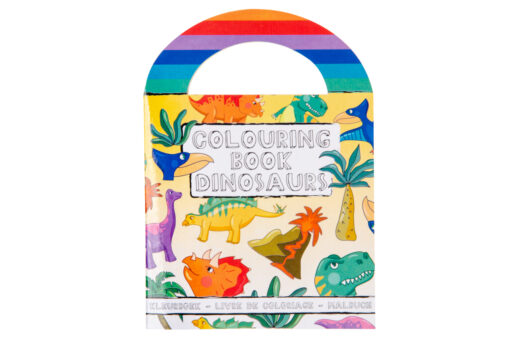 COL BOOK W STICKERS S DINOSAUR