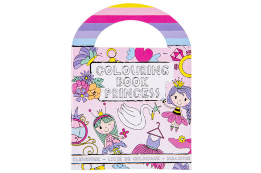 COL BOOK W STICKERS S PRINCESS