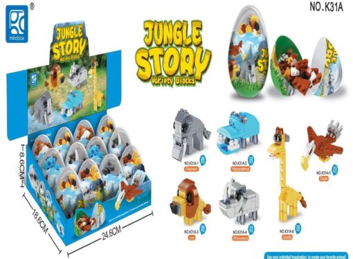 BLOCKS - BUILD YR OWN WILD ANIMAL