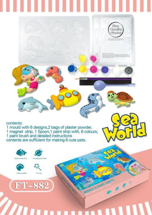 DIY FRIDGE MAGNET SEA ANIMALS