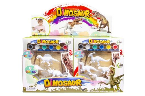 PAINT YR OWN DINO BOX
