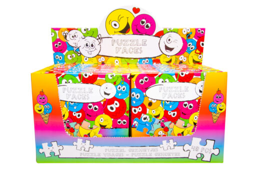 48PCS PUZZLE EMOTION FACES