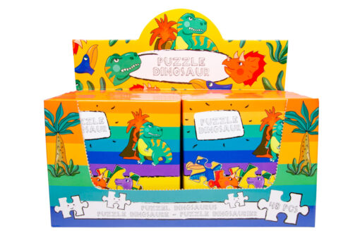 48PCS PUZZLE DINOSAUR