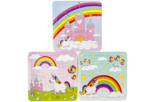 3ASS PAPER PUZZLE UNICORN