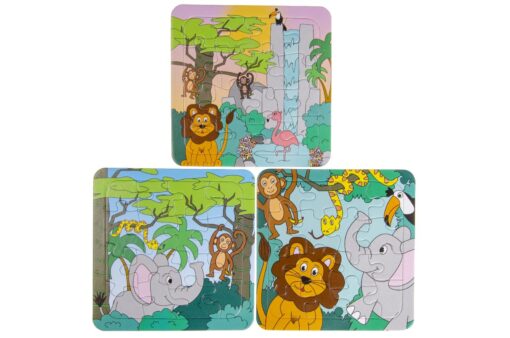 PAPER PUZZLE WILD ANIMALS 2ASS PPH